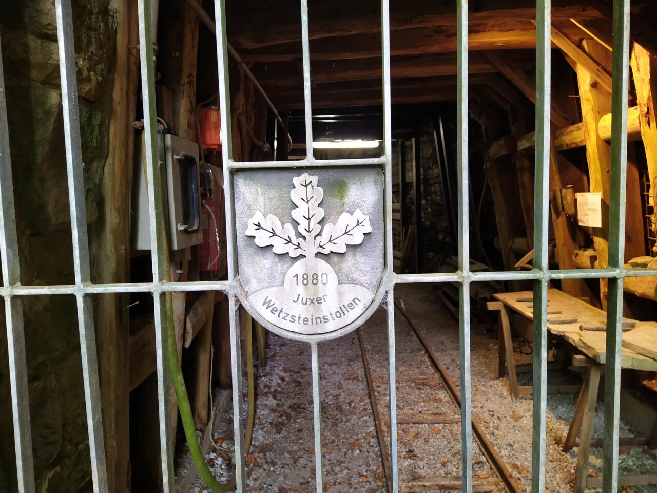 Der Wetzsteinstollen in JuxSpiegelberg dieSensenlehrerin