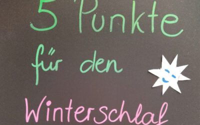 Der Winterschlaf deiner Sense