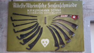 Sensenblätter Herstellungsprozesse